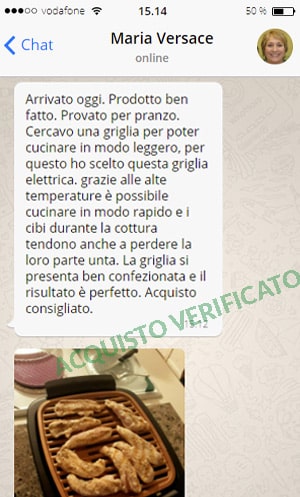 recensione positiva sulla griglia