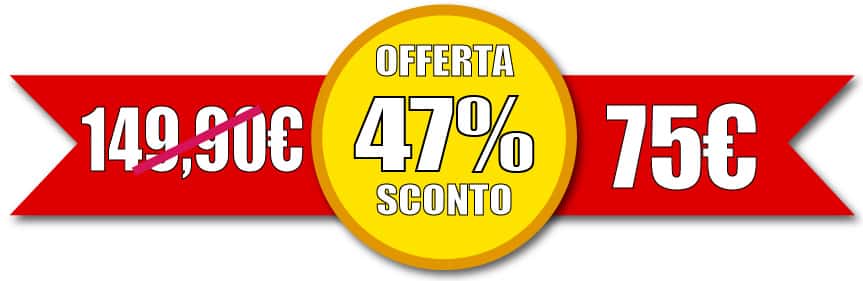 sconto offerta con pagamento alla consegna